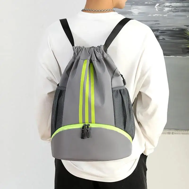 Bolsas de deporte para hombre y mujer, mochila multifunción para estudiante, Fitness, Yoga, natación, entrenamiento de baloncesto, impermeable,