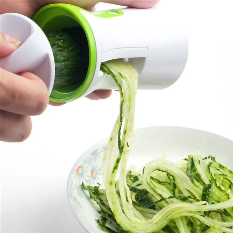 Trancheuse à Légumes En Spirale, Trancheuse à Légumes Manuelle Pour Creer Des Spaghettis Sans Fin Un Coupe Legumes En Spirale 92879008