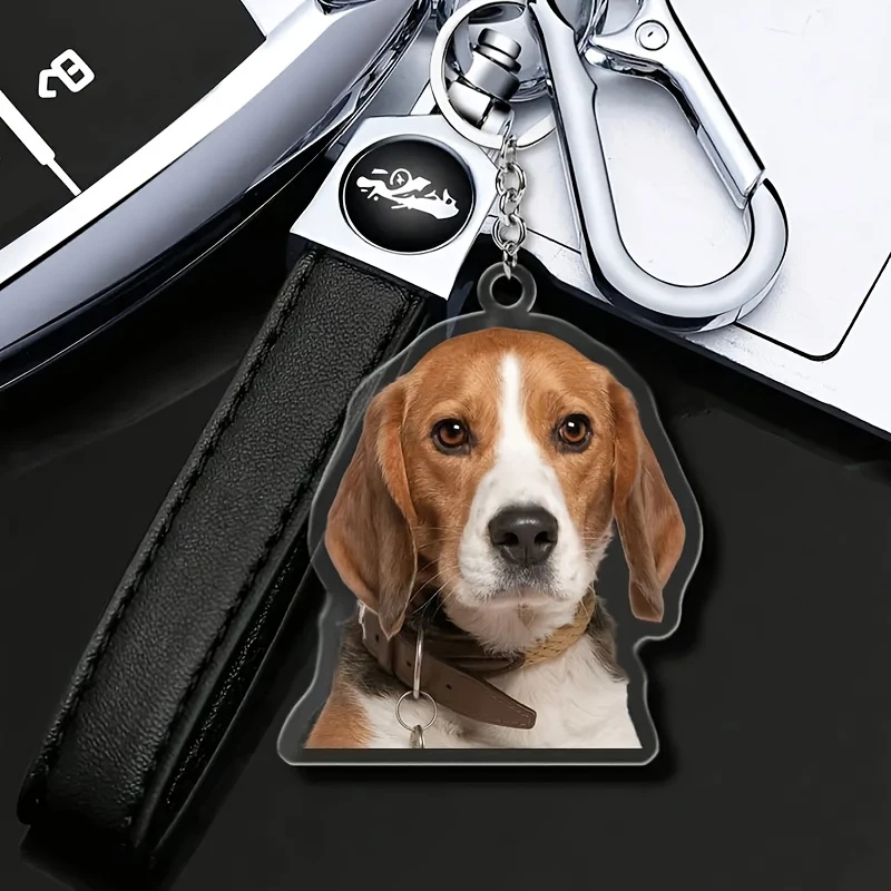 Custom Pet Photo Keychain - product detail 5