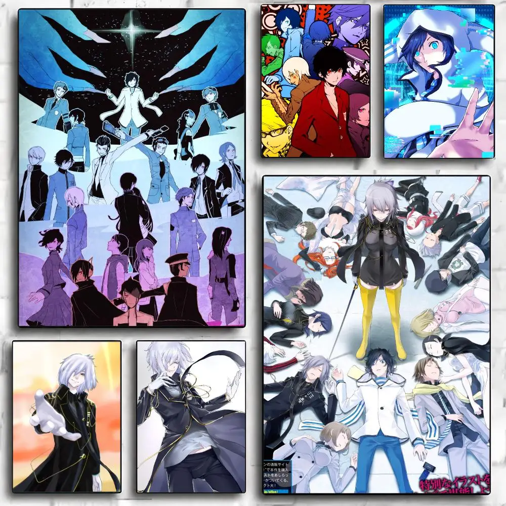 anime D-Devil Survivor 2 The Animation-N Painting Calligraphy Nature Inspired Artwork for Living Room  Home Decoration