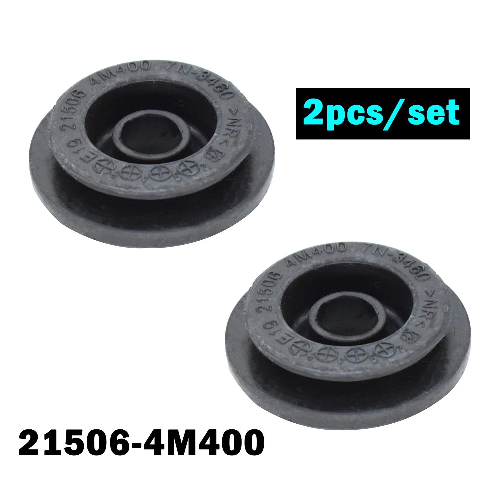 2x Radiator Mount Rubber Bushing For Nissan Ad Van Nv150 y11 y12 Almera Tino v10m Elgrand e52 Bluebird Sylphy g10 g11 Pulsar n16