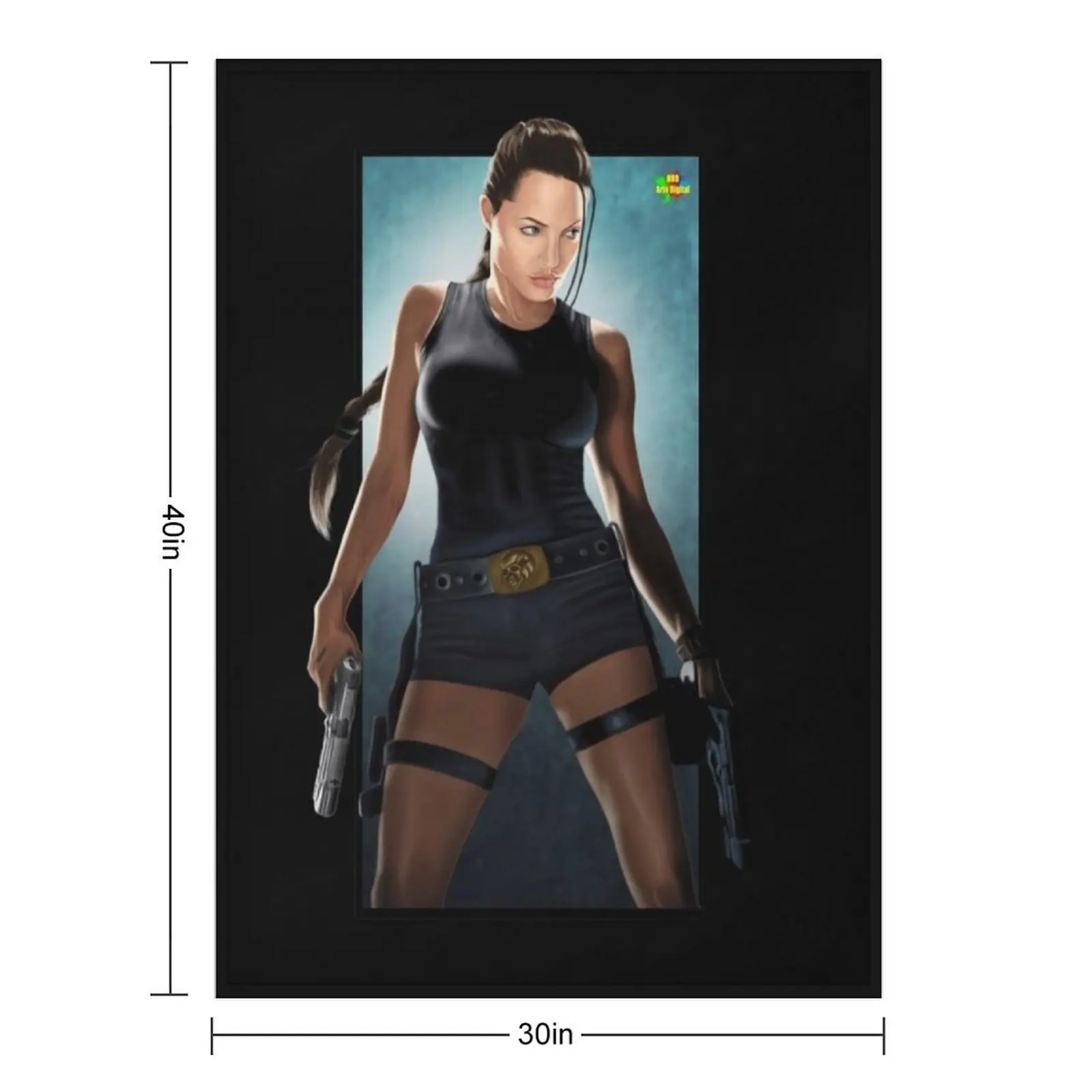 tomb Raider Throw Blanket Giant Sofa Soft Beds Nap warm for winter Designers Summer Beddings Blankets