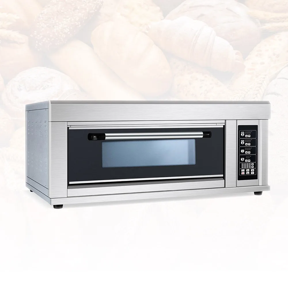 3 Decks 6 Trays Electrical Gas Pie Baking Oven Pizza Oven Complete Bakery Snack Production Line Baguette Bakery Equipment