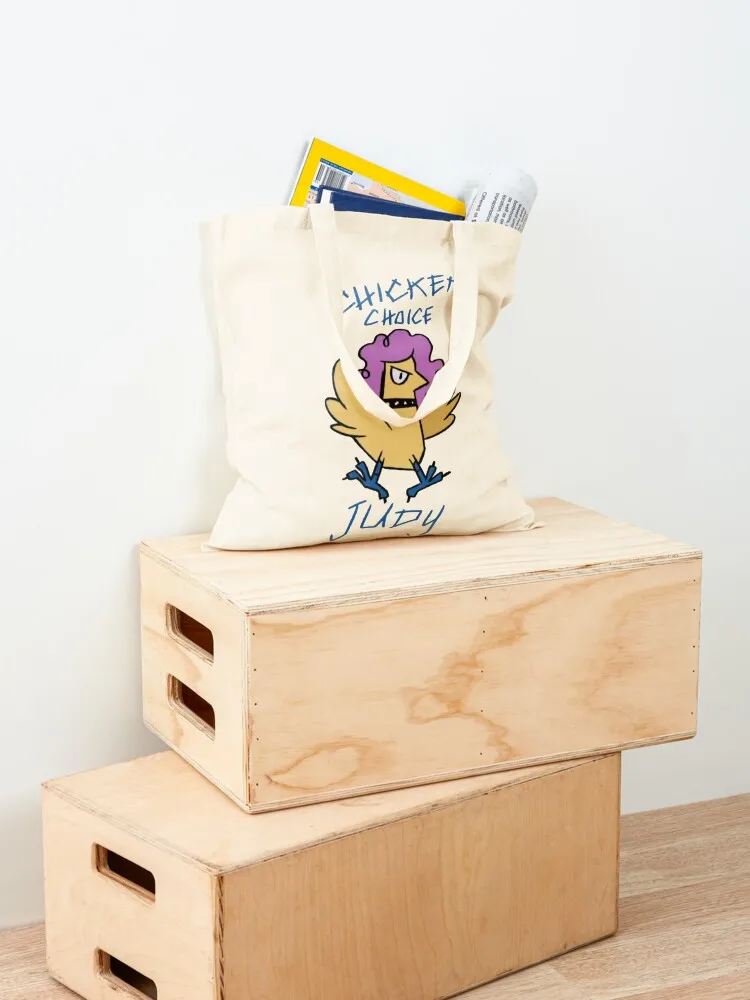 Chicken Choice Judy Tote Bag กระเป๋าโท้ตใบใหญ่ กระเป๋าสั่งทําพิเศษ