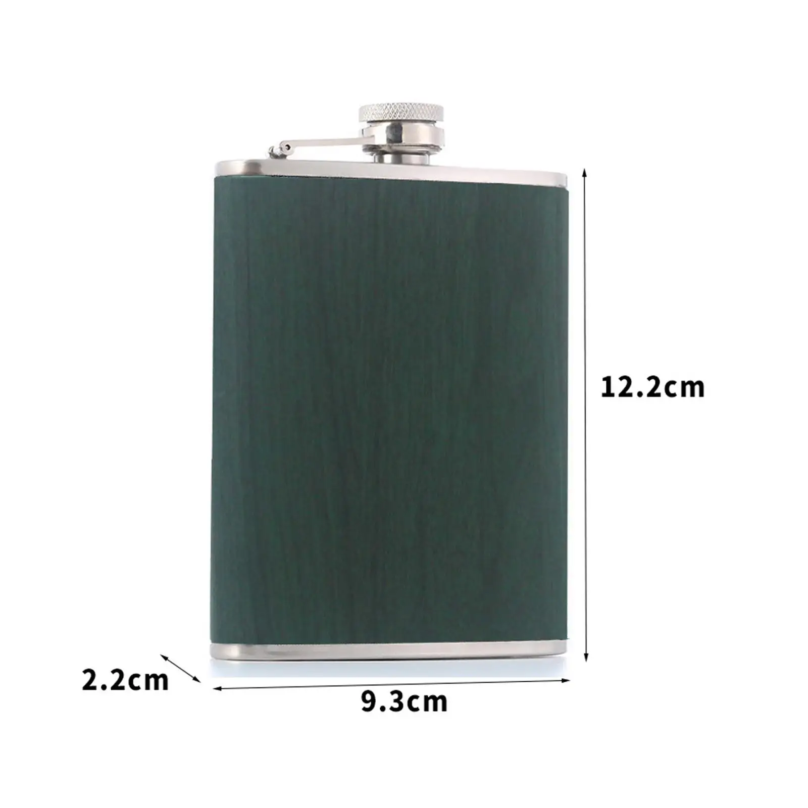 Hip Flasks Stainless Steel Leakproof Mini Portable Lightweight Whisky Flasks for Travel Picnic Wedding Party Backpacking