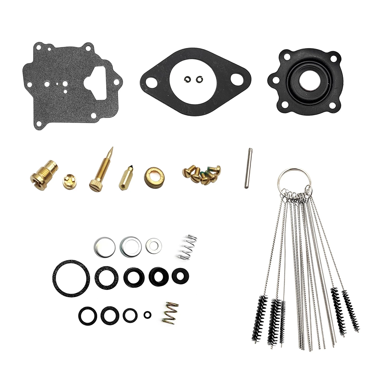 Outboard Carburetor Rebuild Kit Repair For Mercury Force 90FK10357 Carb 809735A1