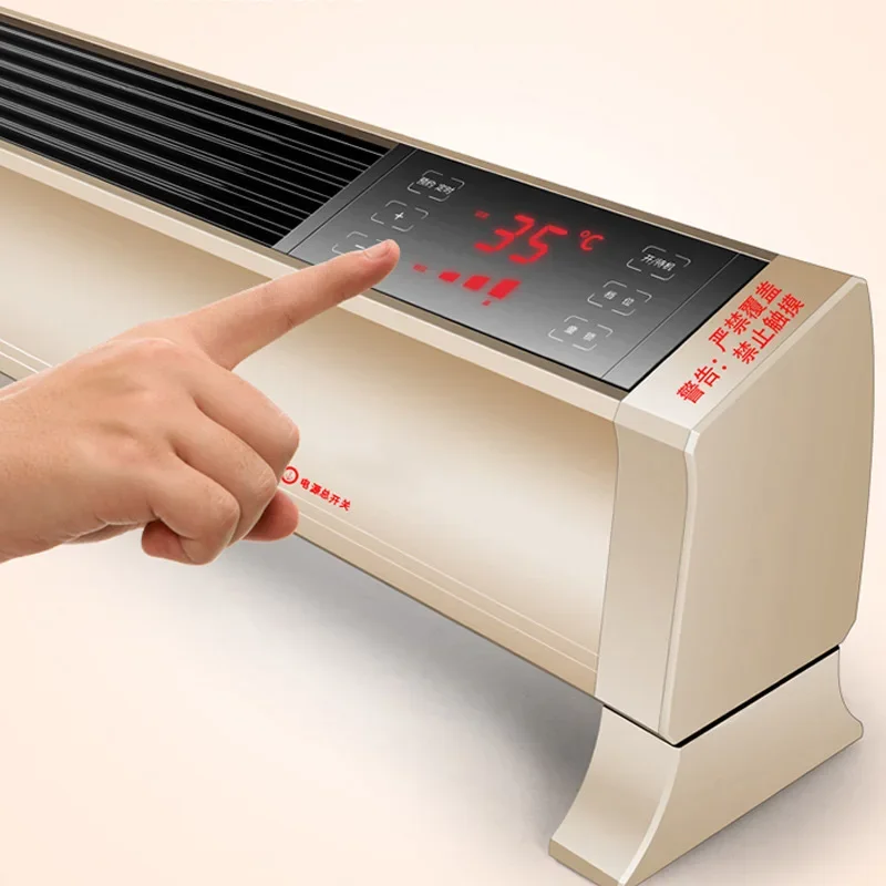 Household Heater Intelligent Electric Heating Machine Convection Electric Heating Mobile Floor Heating Heater