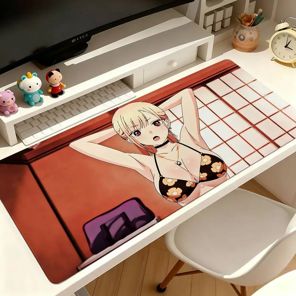 Sexy-M-marin Kitagawa-S Kawaii Mouse Pad Computer Mat Deskpad Laptop Keyboard Mat Office Large Landscape Mousepad