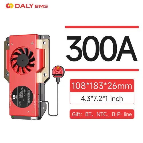 Daly BMS Smart BMS LiFePo4 4S 12V BMS 8S 24S 72V 48V 16S 40A 60A 100A 150A 200A 250A 300A 3.7V Li-Ion BMS 7S 13S 14S 3.2V BMS - Image 8