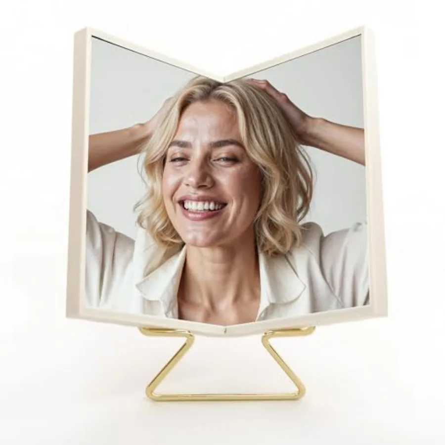 

Зеркало V0 True Non-Reversing 2026: Новая версия, идеальное изображение, непревзойденная точность, новый дизайн, тонкий корпус для макияжа, 9 дюймов, без зеркального отражения