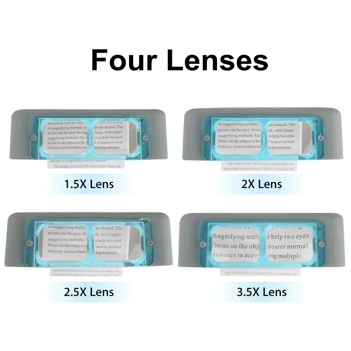 With With 4 Lenses for Jeweler Tool Repair Reading Welding Head Wearing Magnifier Optivisor Lens Glasses Magnifying Visor Headband - Aliexpress Deal