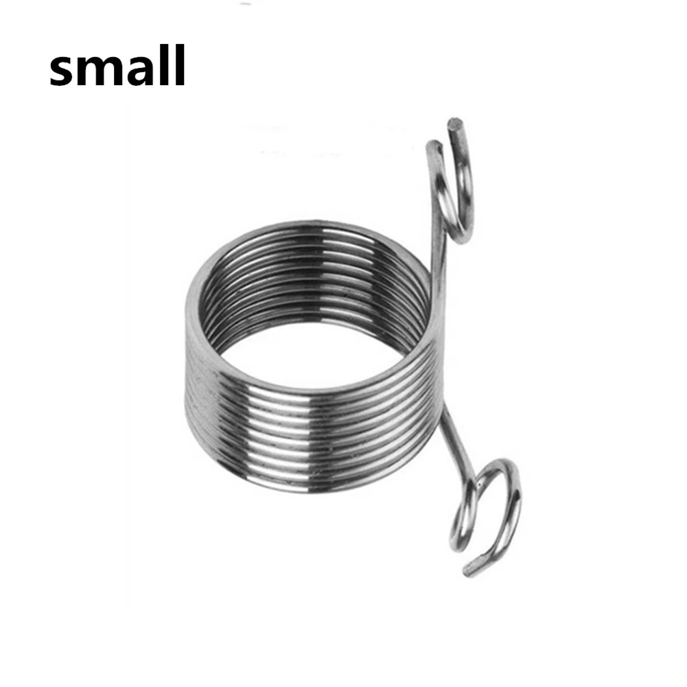 1pc Ring Type Knitting Tools Finger Wear Thimble Yarn Spring Guides Stainless Steel Needle Thimble Sewing Accessories