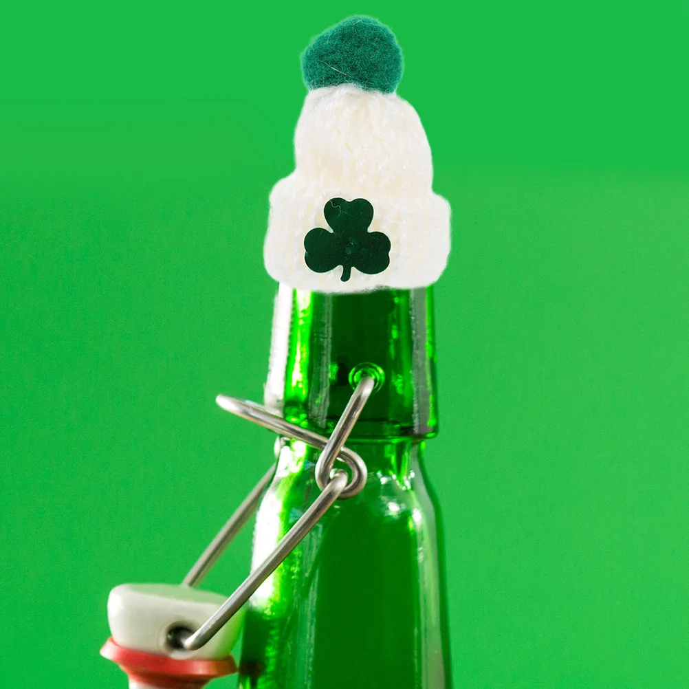 

4pcs 4 Pack Knitting Accessories Decorative Knitted Hats Decorations Mini for Crafts Diy