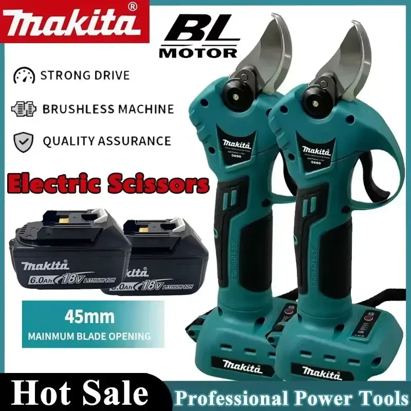 

Makita 18V Battery Professional Cordless Electrician Scissors Pruning Shears Cutter Wireless Drills Tools Garden Pruner