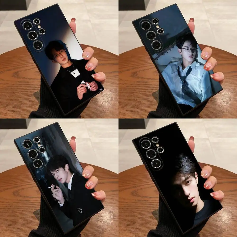 

Seeky Pei en L-Li Phone Case For Samsung S25,S24,S21,S22,S23,S30,Ultra,S20,Plus,Fe,Lite,5G Black Cover