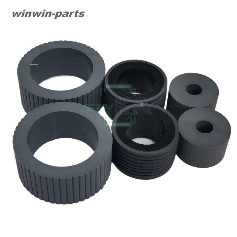 

5set New Scanner Pick Up Roller Tire Brake Roller for Fujitsu Fi-7600 Fi-7700 PA03740-K010 PA03740-K011 Printer Parts