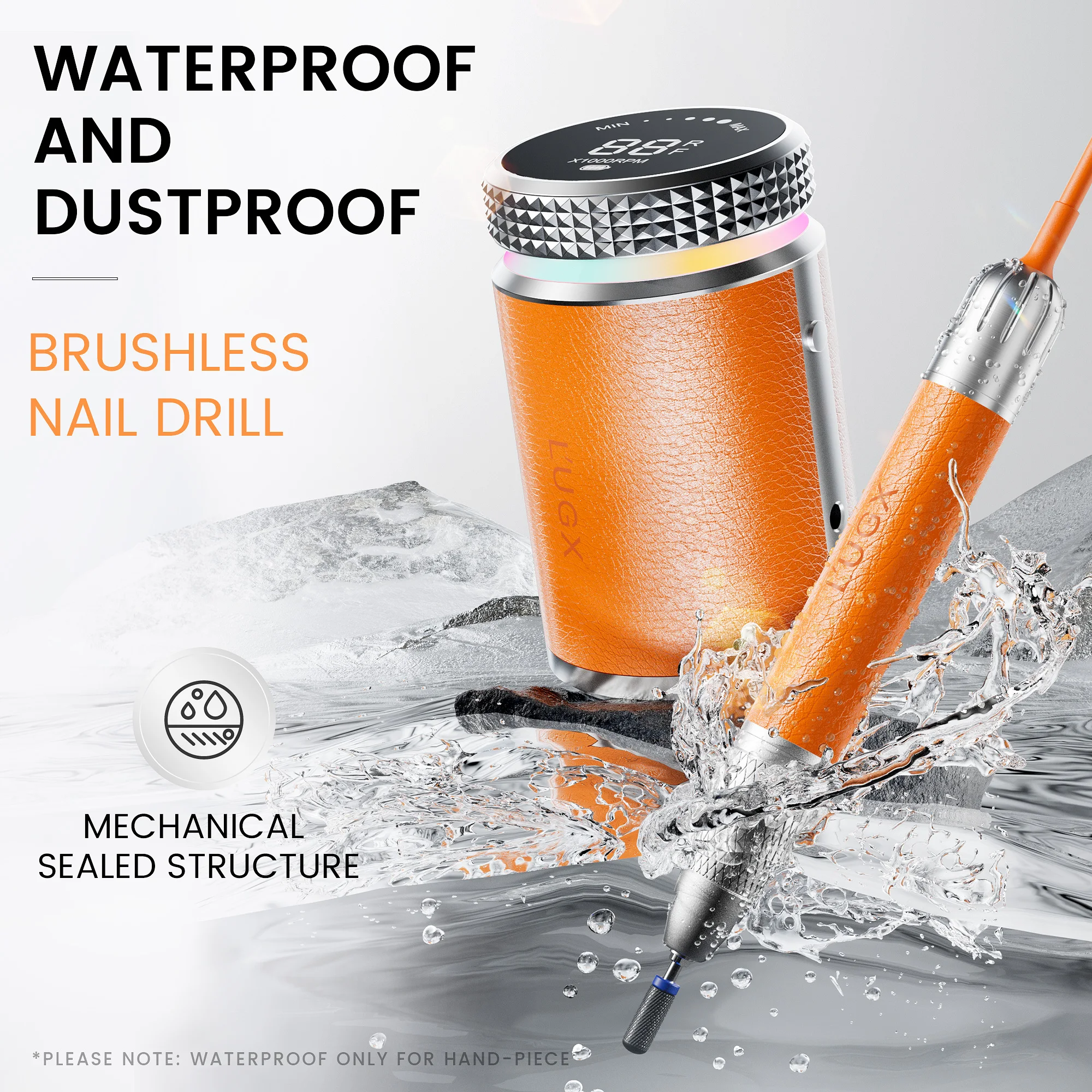 2026 LUGX 2024 New Waterproof - огляд і ціна Nail Drill Machine