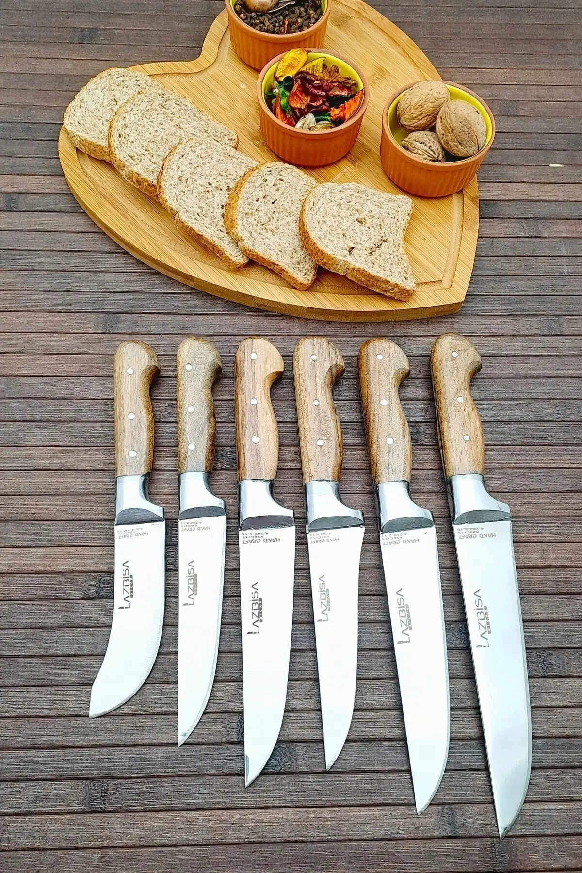 

Kitchen Knife Set Dowry Meat Bread Sacrifice 6 Piece Vegetable Sharp