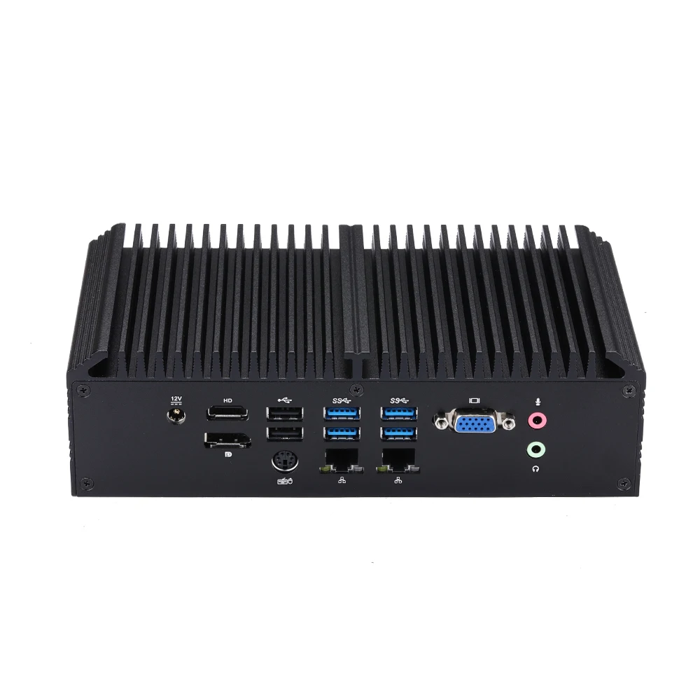 Kostenloser Versand neueste neue 6 rs232 10. Kern i3 i5 i7 x86 industrielle Mini-PC, gpio Industrie computer