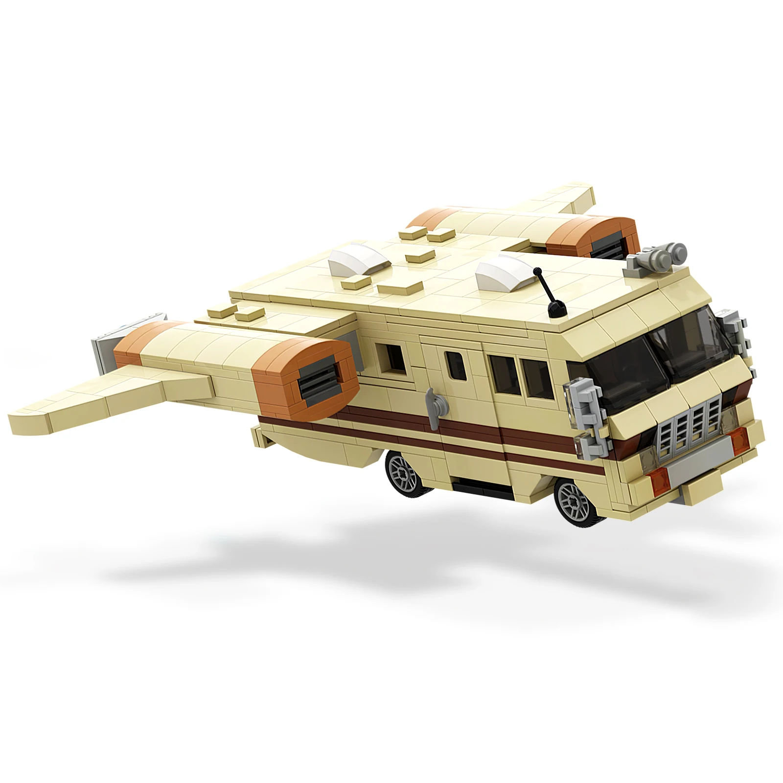 

MOC Large Size Spaceballs Eagle 5 Caravans Building Blocks Set Movie Expert Touring Car Vehicle Brick Toy For Children Xmas Gift