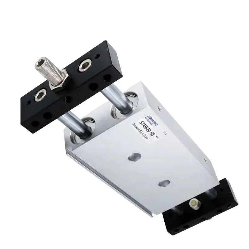 STMB10-25 Series Double Acting Pneumatic Cylinders Two Rod/Shaft Slide Table Bearing Cylinder