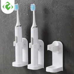 Creative Traceless Stand Rack Toothbrush Organizer Electric Toothbrush Wall-Mounted Holder Space Saving Bathroom Accessories Hot