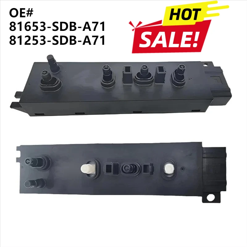 Interruptor de Ajuste del Asiento Eléctrico para Honda Accord, Odyssey, Acura MDX, TL, TSX, ZDX 81653-SDB-A71 81253-SDB-A71 Accesorios