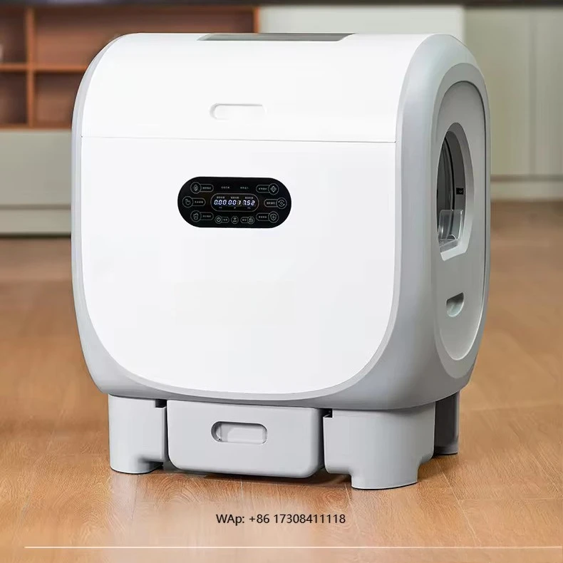 

Smart cat casserole with automatic electric shovel Semi-closed Wifi APP control cat casserole odor control cat house