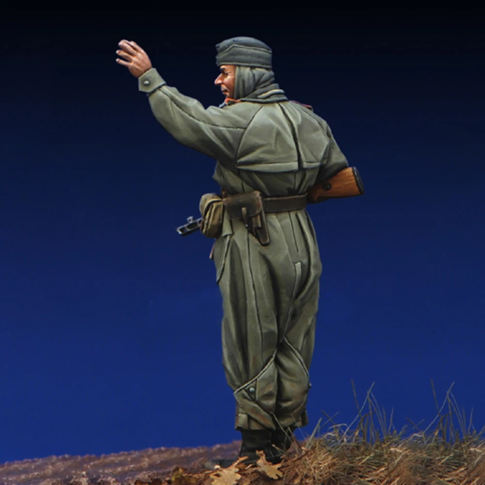 Kit figura modello in resina 1/35 GK, due persone, tema militare, non assemblato e non verniciato, 103RCC