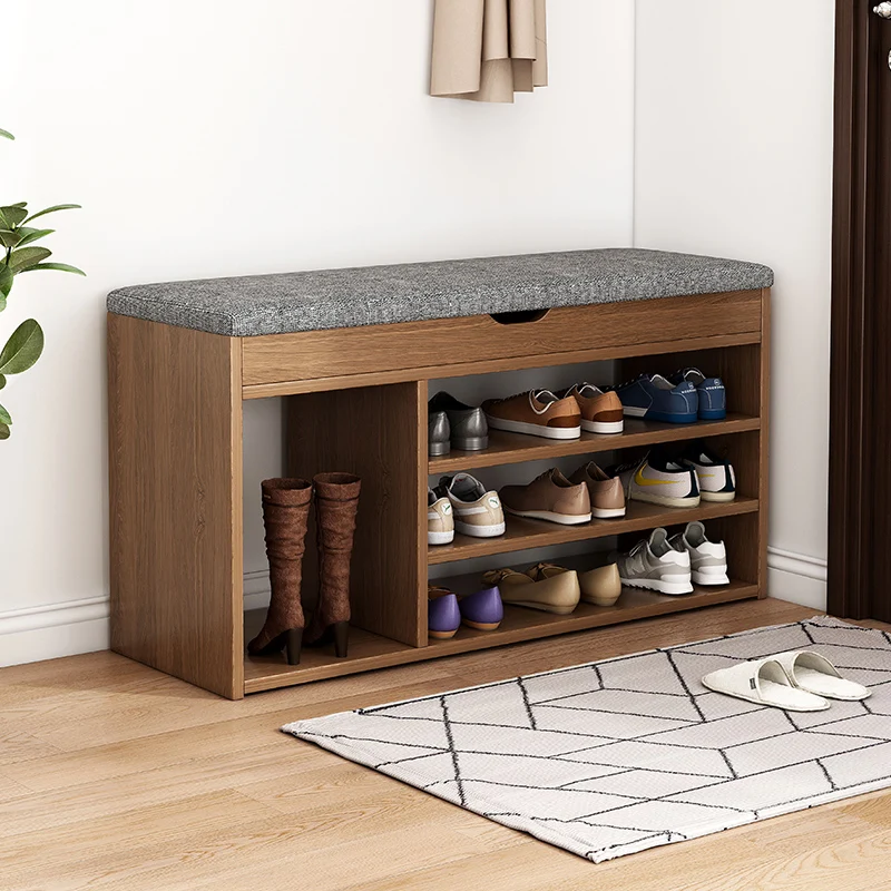 

Multilayer Hallway Shoe Cabinets Small Storag Save Space Shoe Bench Entryway Simple Design Szafki Na Buty Furniture Living Room