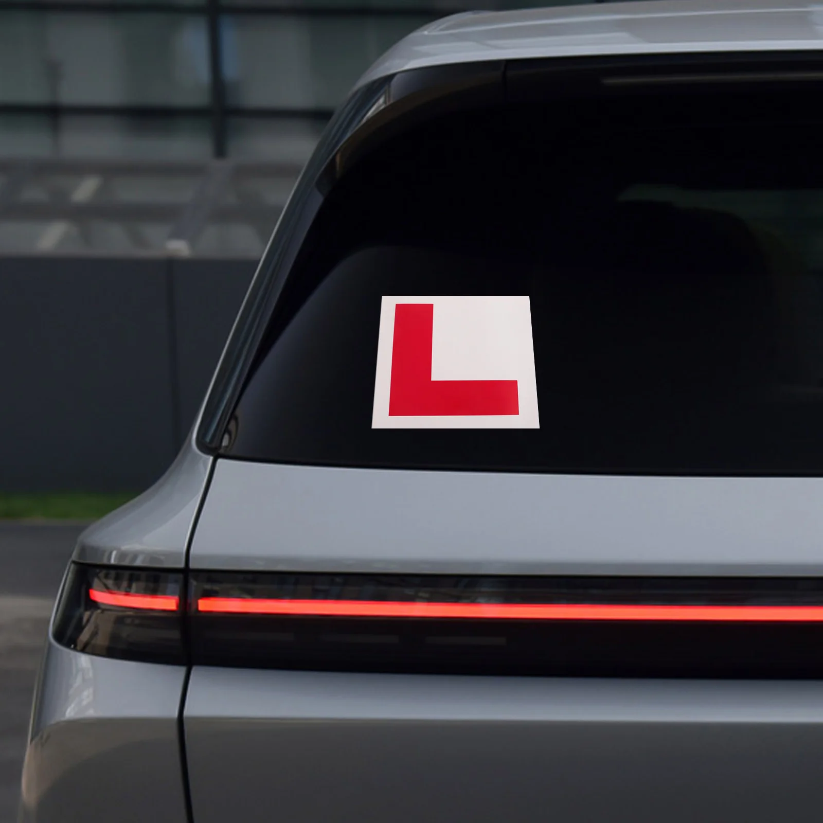 

10Pcs Beginner Driver L Sticker Reflective PVC Adhesive Learner Plate for Cars Motorbikes Scooters New Drivers Safety Driving
