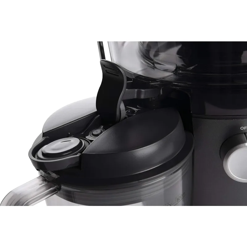 NutriBullet-Ju479 Centrifuge Machine pour Fruits, 05/09/2018 et relevés Alimentaire, 27 Onces/1.5 Litres, 800 Watts, Gris, NBJ50100