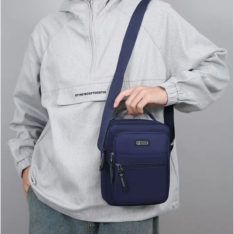 اتجاهات الموضة حقائب كتف رجالية عالية الجودة السفر رسول حقيبة كروسبودي الرجال أنيق الرجال حقيبة يد صغيرة sacoches hommes