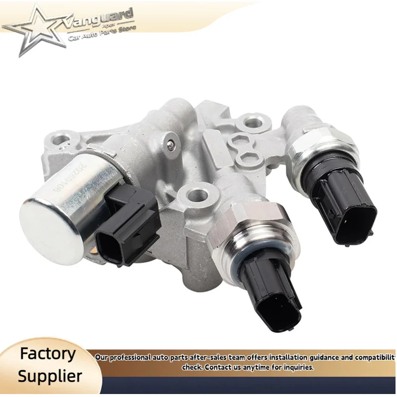 For Honda VVT Solenoid Spool 158105R0003 with Gasket 15810-5R0-003 for FIT 1.5L 2015-2020