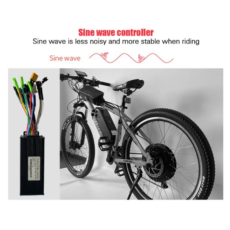 Ebike Controller 36V48V 750W 1000W Brushless KT 30A Sine Wave Three-Mode Controller Electric Bike Accessorice