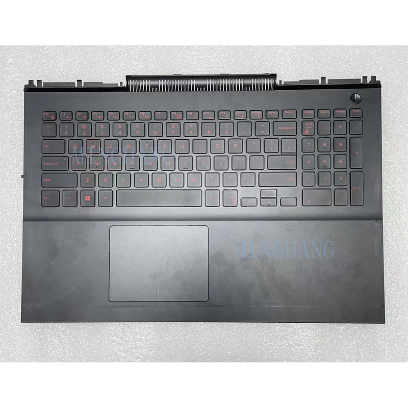 M  For DELL 7566 7567 Palmrest Upper Case Backlit Keyboard C Shell 00KN55 0KN55 second-hand