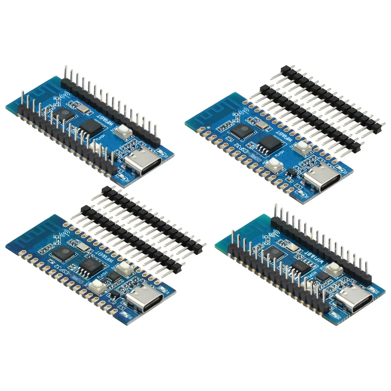 

ESP32-C3 Core Board Development Board 2.4G WIFI Bluetooth-compatible Module CH343P 32Pin for Verifying ESP32C3 Chip Function