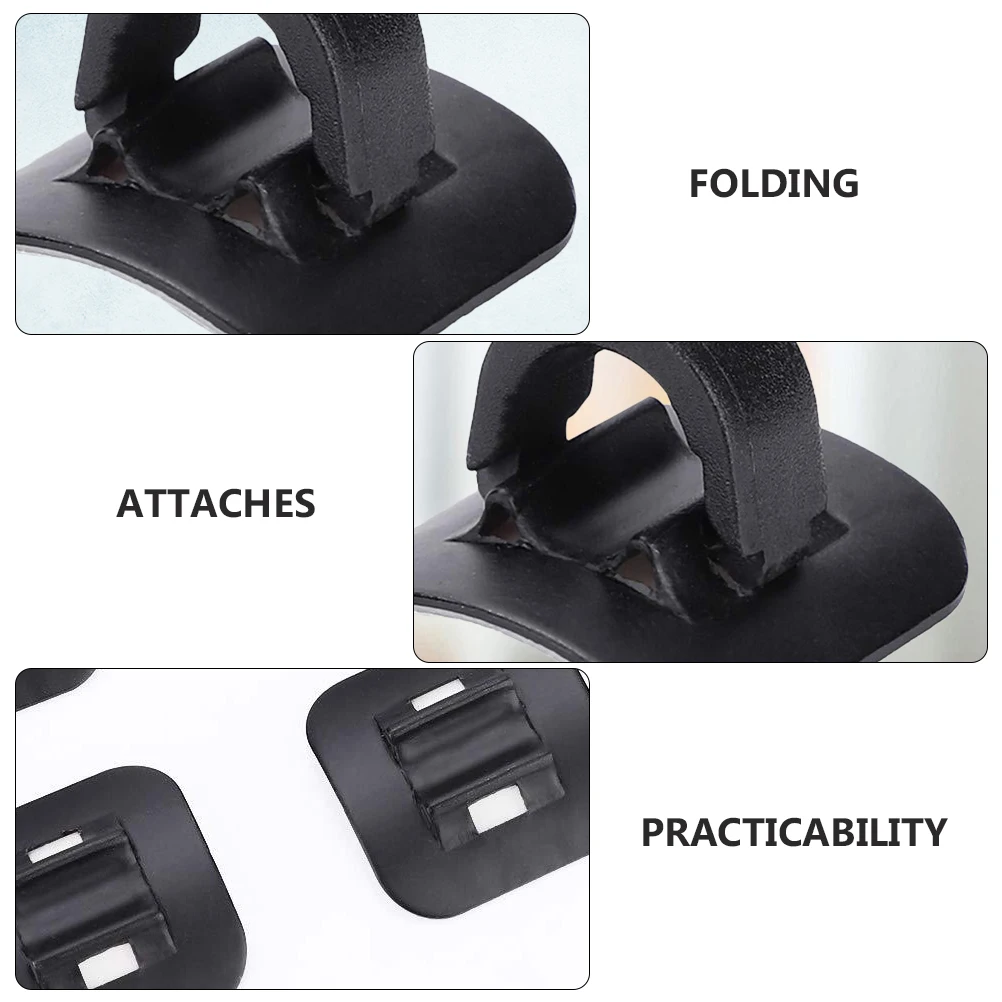 

4pcs Brake Speed Tube Clamp Cable Clips for Road Bike Self-Adhesive C Shaped Buckle Cable Guide Durable Plastic Bike