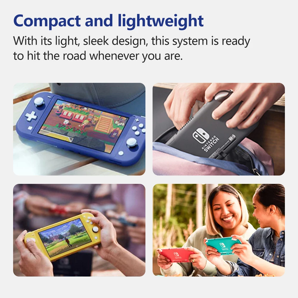 Przenośna konsola do gier Nintendo Switch Lite 275g Lekka i przenośna Wbudowany kontroler Joy Con Opcja wielu kolorów