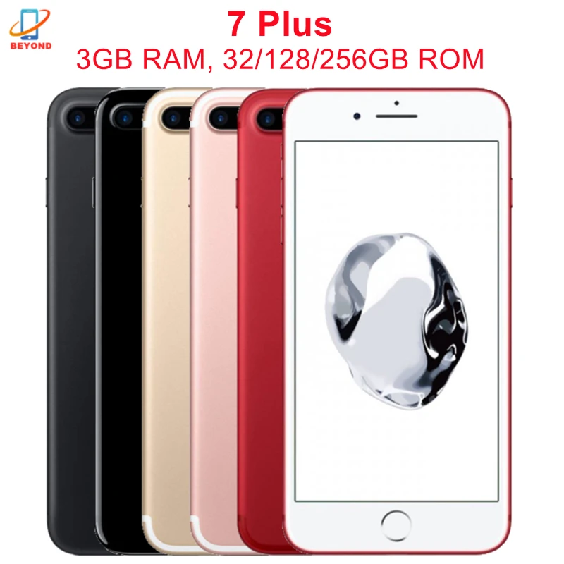 Apple iPhone 7 / 7Plus 32GB 128GB 256GB ROM 4.7 '/5.5' IPS LCD