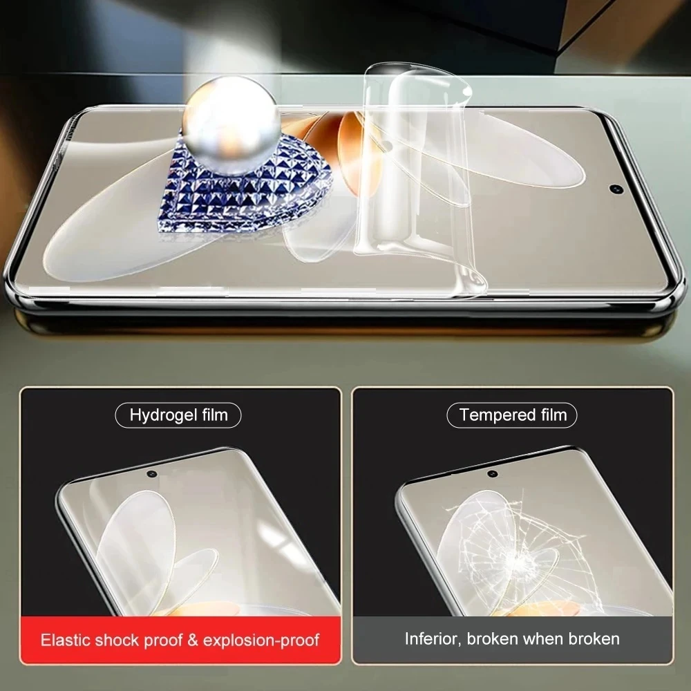 3 قطعة هيدروجيل فيلم لسامسونج غالاكسي F14 M55s S24 FE M15 5G Prime A06 F05 M05 Z Flip6 M35 A16 5G الهند حامي الشاشة