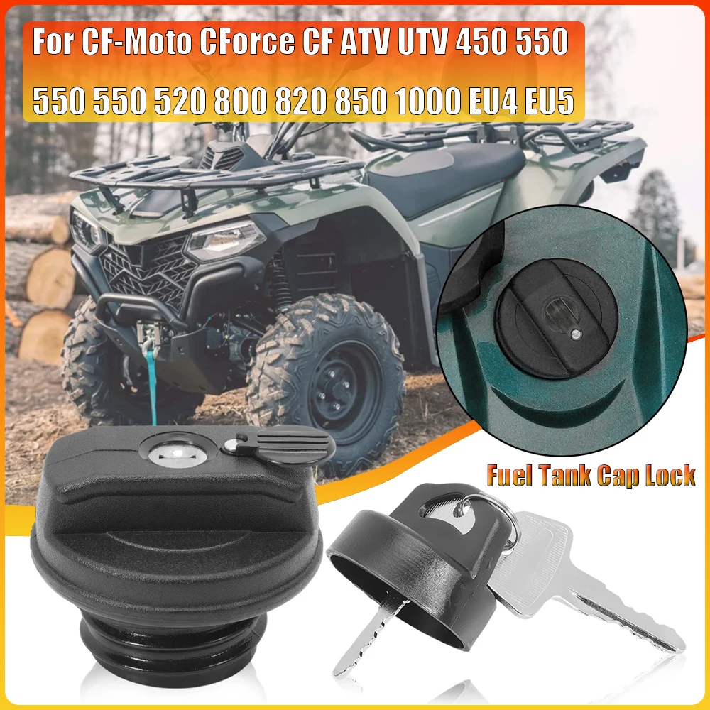 

Fuel Tank Cap Lock for CF-Moto CForce CF ATV UTV 450 550 550 550 520 800 820 850 1000 EU4 EU5 7020-010120 Inner Tank Covers