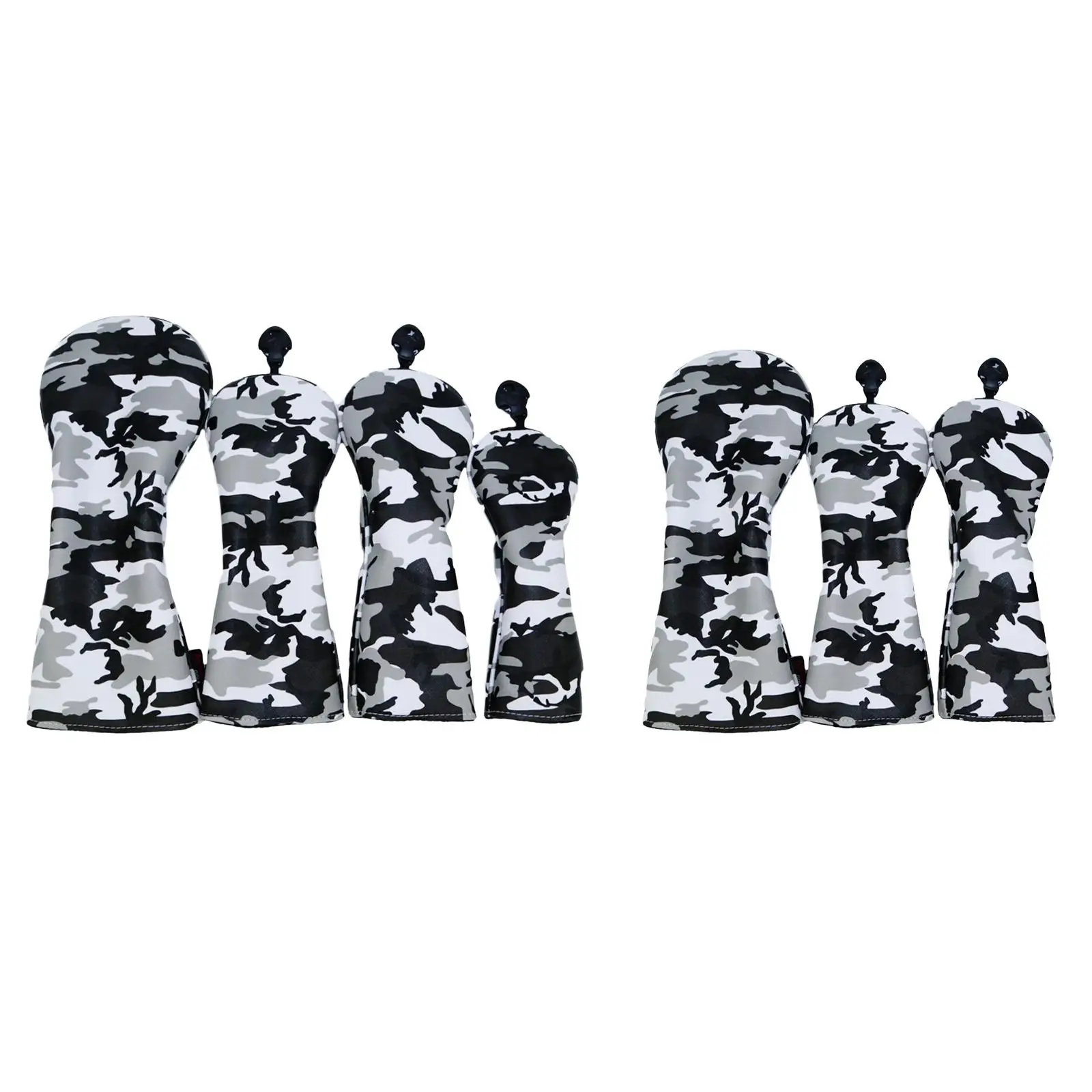 Waterproof Camo Golf Wood Headcover Fairway Club Head Covers Case Protector