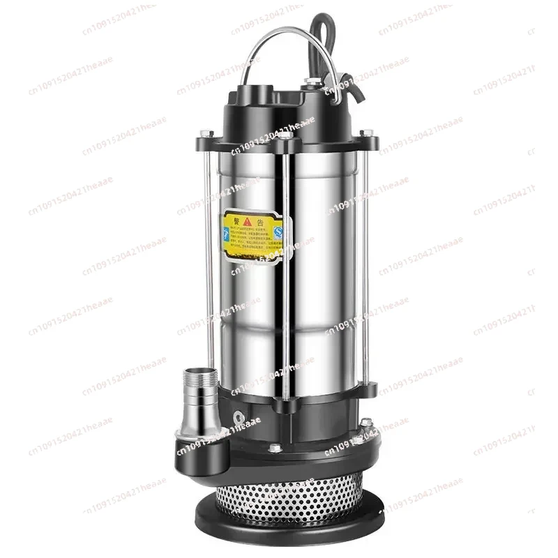 Suitable fo220V Stainless Steel Submersible Pump Pumping Garden Tools Underwater Sewage Self-priming Pump