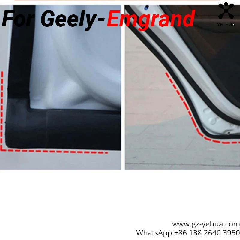 For GEELY EMGRAND 2022-2024 Car Door Sound Insulation Strip Automobiles Parts Accesorios Para Auto Tools