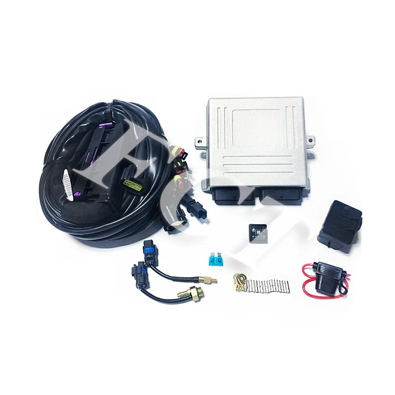 FC 10-16v secuencial 6 cilindros 6/8CYL ECU ga s Kit de conversión 6 8 cilindros ECU ECU combustible duales