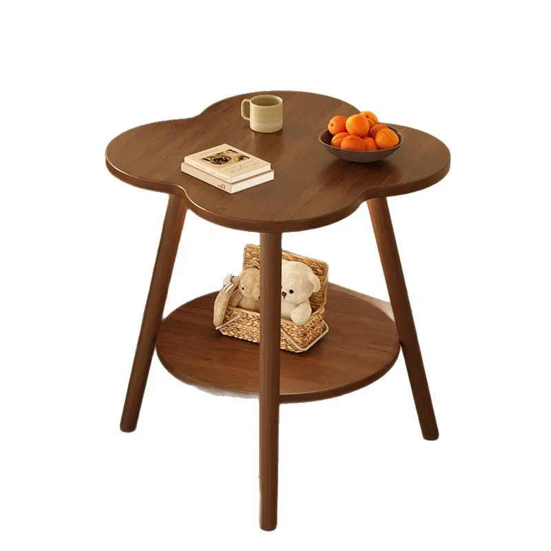 Side Table, Leisure Balcony, Small Table, Modern and Simple Living Room, Small Coffee Table, Bedside Storage image 5