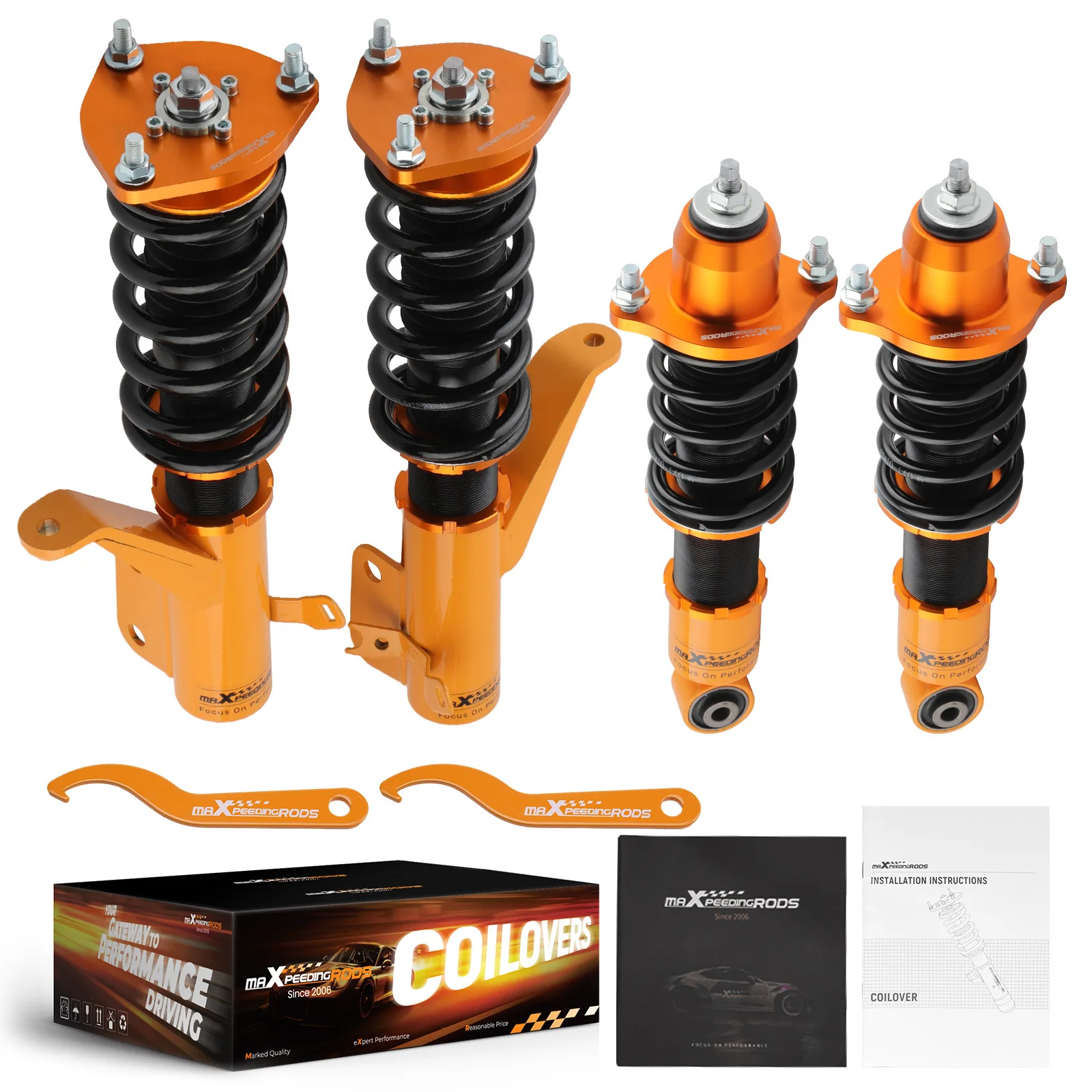 

Комплект пружин подвески Coilover для Honda Civic EM2 2001-2005, амортизационные стойки