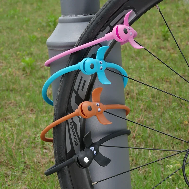 Portable Cute Dog Silicone Bicycle Lock - Keyed Anti-Theft Bike Lock Multi-Color Optional Outdoor Cycling Security Tool - view 4