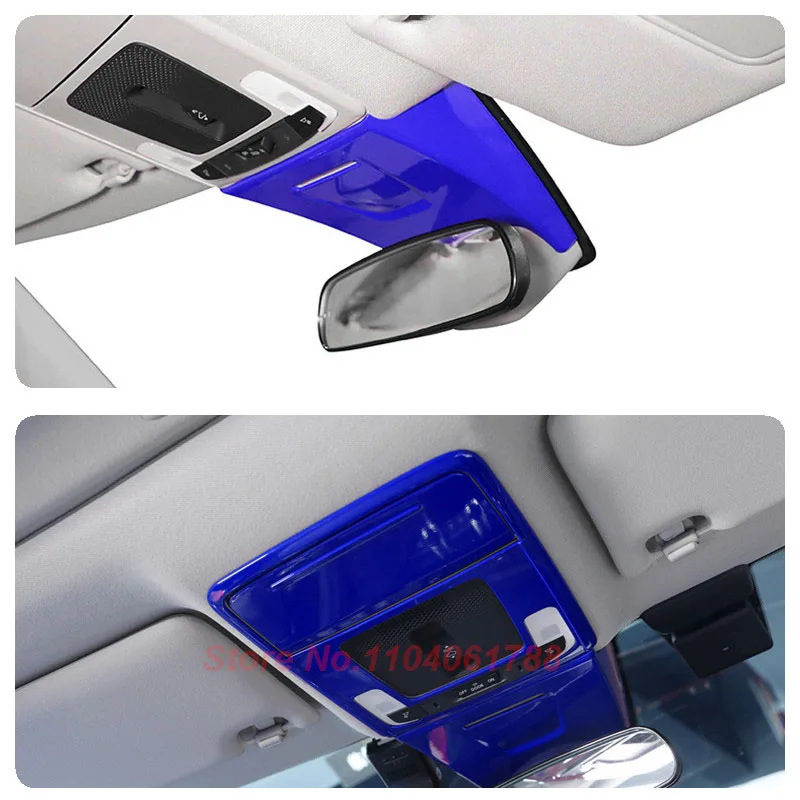 Blue Color Car Interior Cover Trim Panel Decoration Sticker Fit for Honda Civic 2022 2023 2024 2025 Accessories